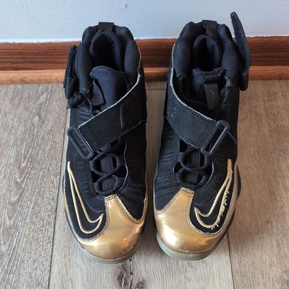 Size 10.5 - Nike Air Griffey Max 1 Black Metallic Gold